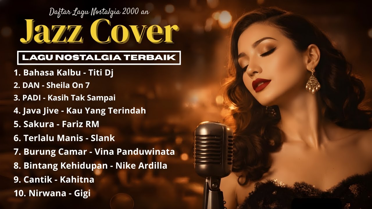 🎵TOP 10 LAGU NOSTALGIA 2000an LEGENDARIS Yang Bikin Kangen | Jazz Cover | SONORY