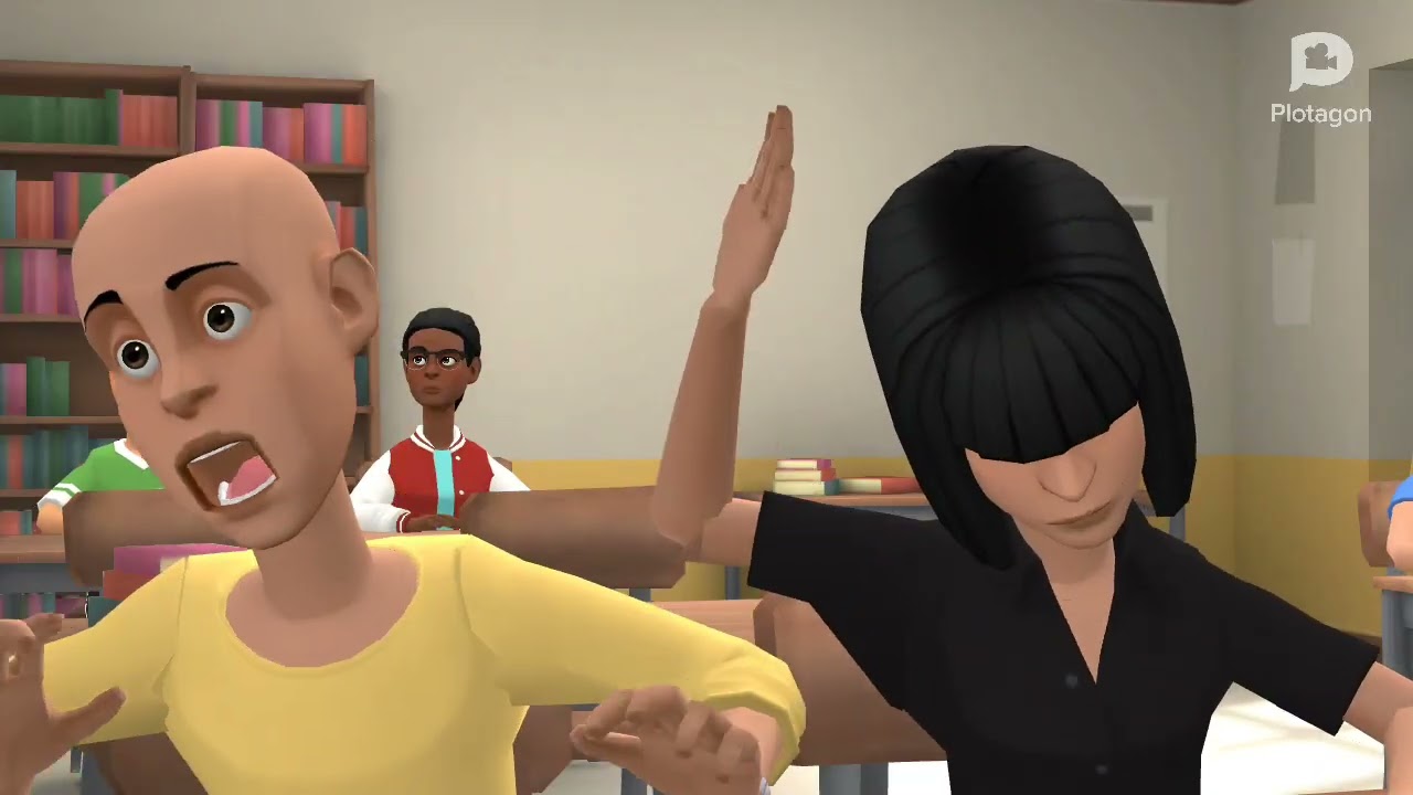 Caillou gets bullied in school/ gets revenge on the bully / ungrounded