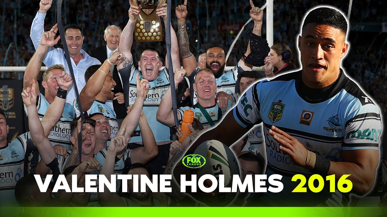 Every Try from Valentine Holmes’ BREAKOUT 2016 Sharks NRL Premiership season! 🦈🔥 | Fox League