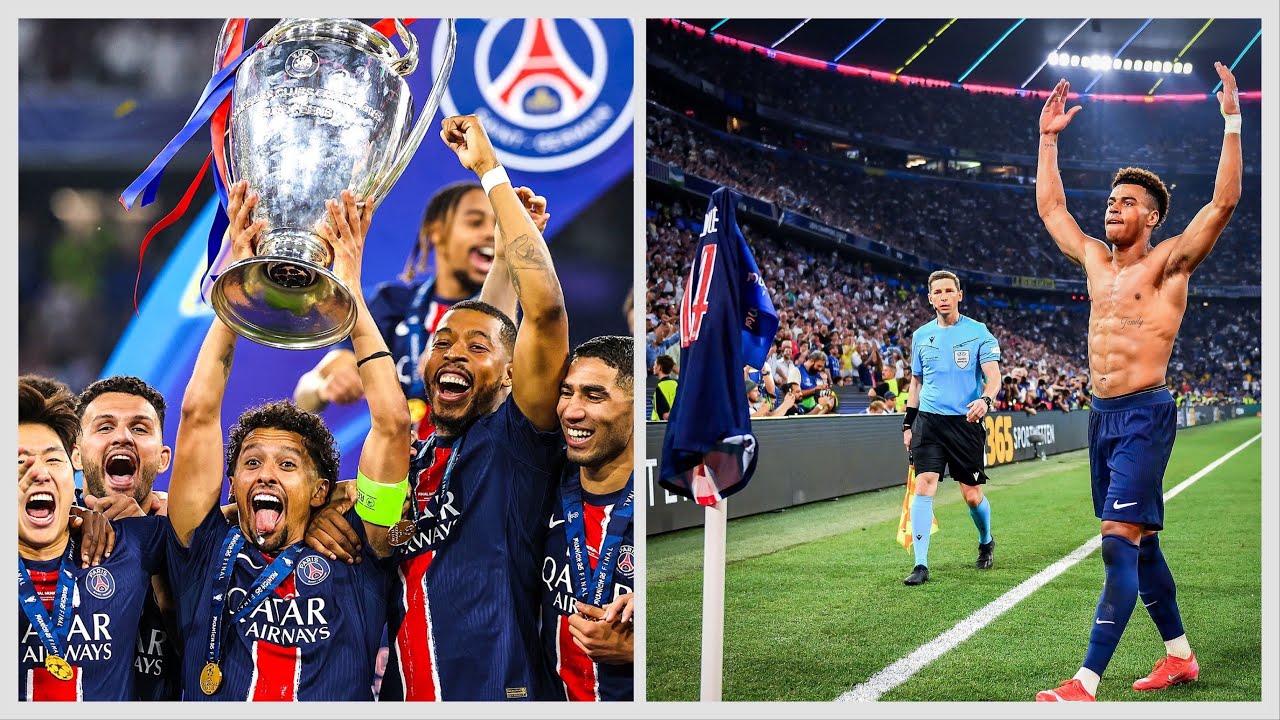 PSG 5-0 INTER MILAN CHAMPION HISTORIQUE & MANITA EN FINALE DE CHAMPIONS LEAGUE !