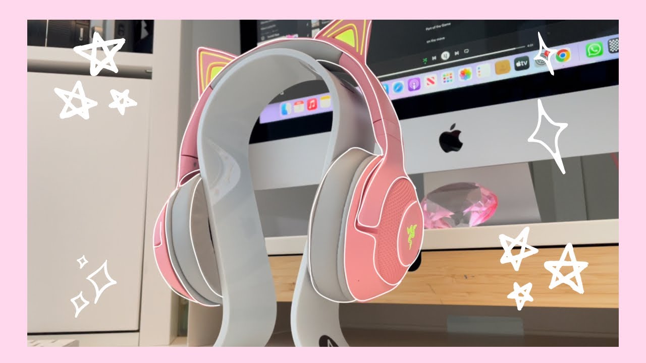 The unboxing + review of the Razer Kraken BT Kitty Edition headset