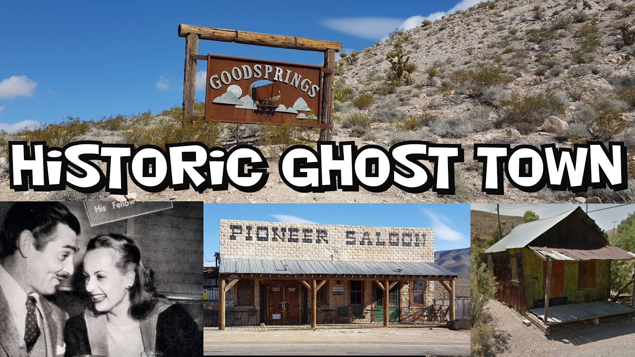 Carole Lombard Plane Crash & Ghost Town of Goodsprings Nevada
