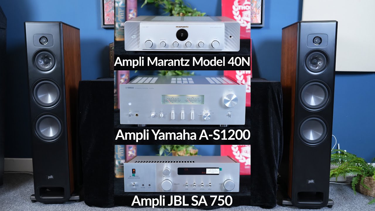 Mua Polk L600 nhận ngay ampli cao cấp Marantz 40N hoặc Yamaha A-S1200