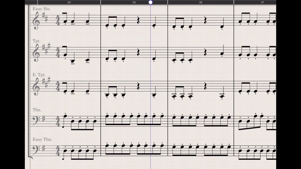 Supercharged - Brass Play Along
