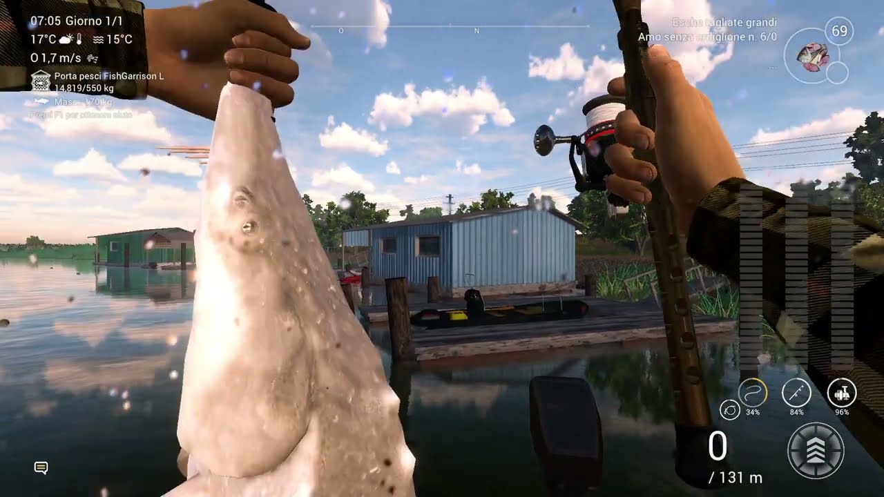 Fishing Planet Storione in tempo record