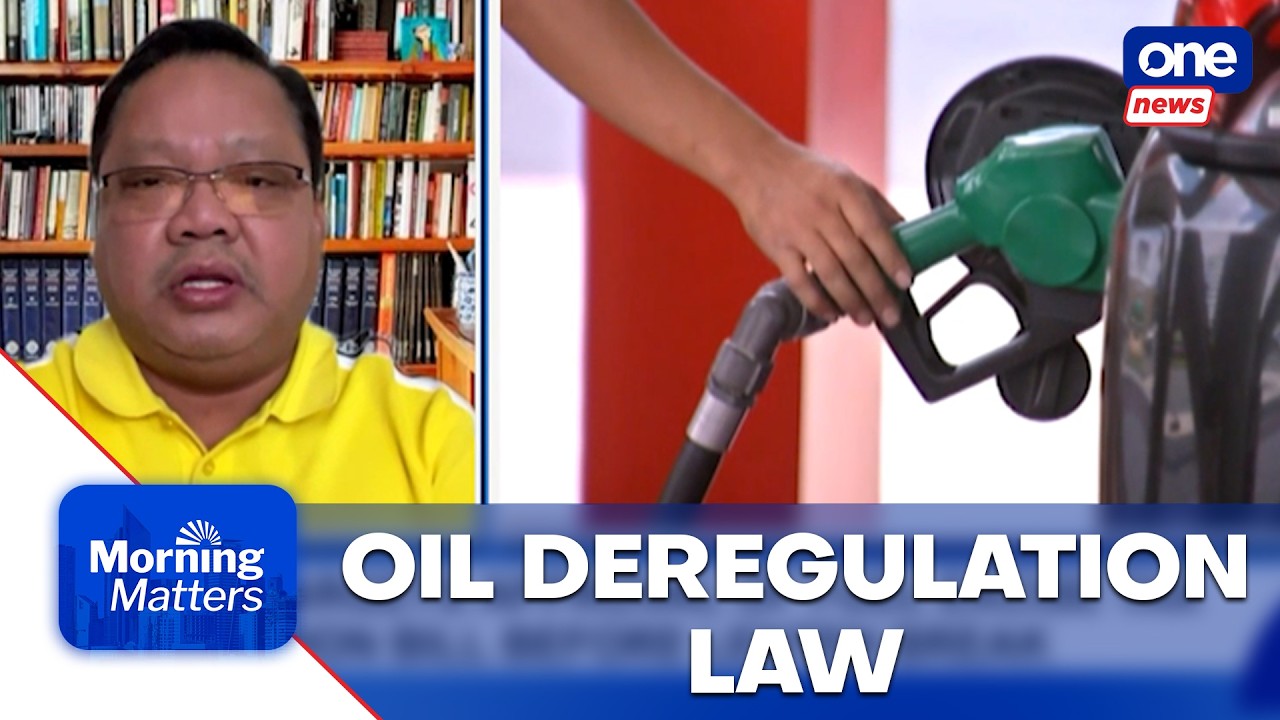 Valeriano calls for review of Oil Deregulation Law | Morning Matters