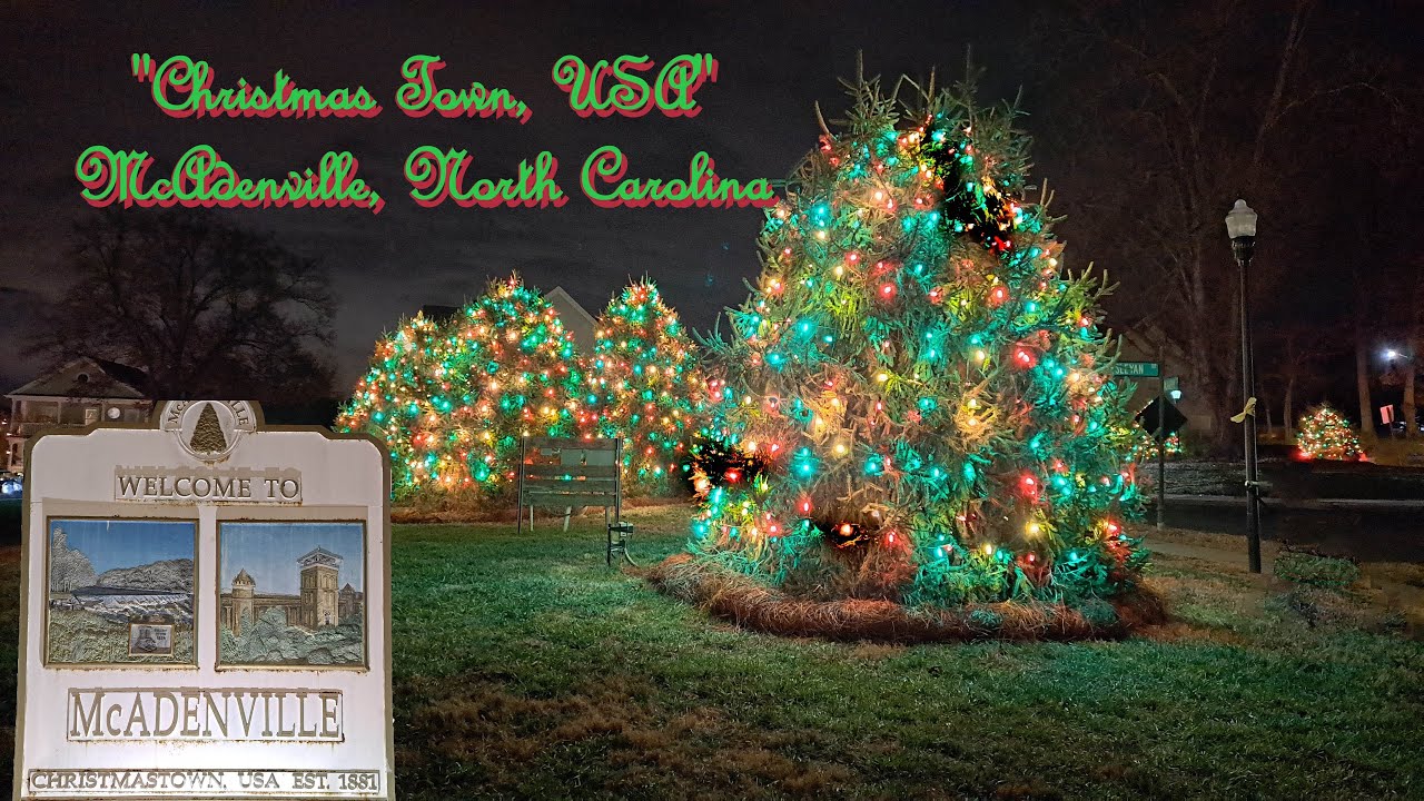 Christmas Town, USA - McAdenville, North Carolina