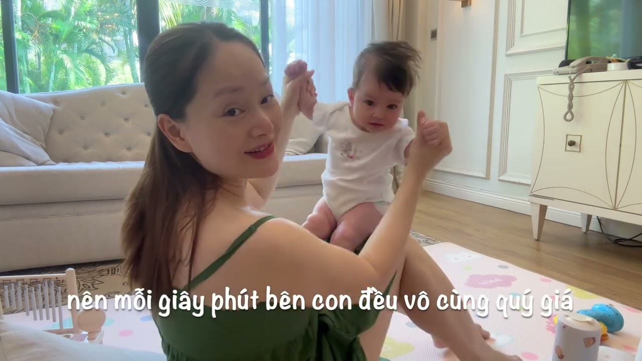 Một ngày của mẹ Phương với 2 em bé ở Đà Nẵng- BUỔI SÁNG