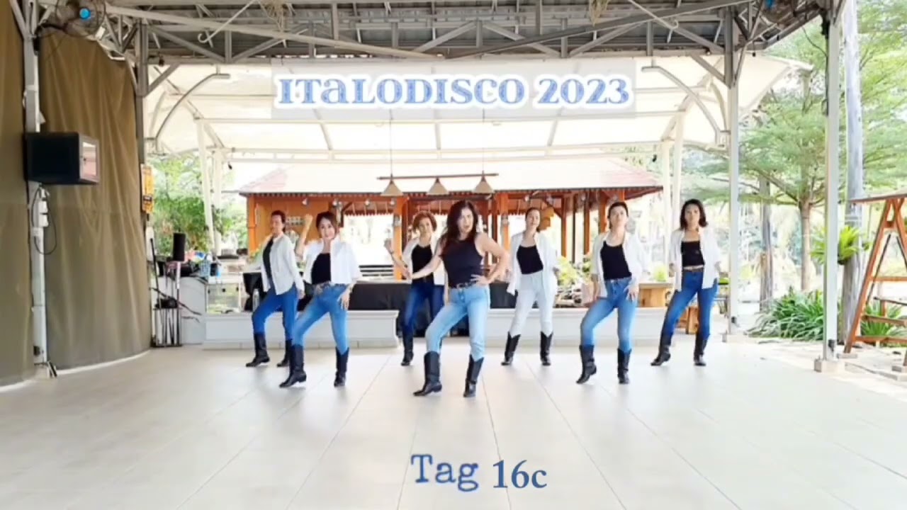 Italodisco 2023 Line dance by Amanda Suda and Friends