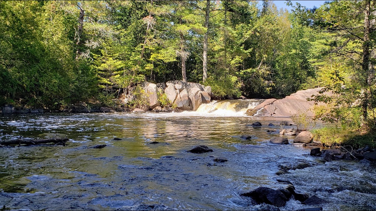 Peaceful Waterfall at Veterans Falls Park | Relaxing Nature Sounds