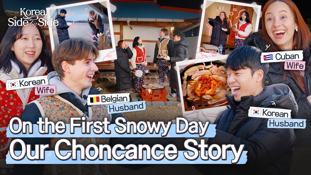 International Couples Try ‘Choncance’ 🌾🔥 | Korea, Side by Side EP.05