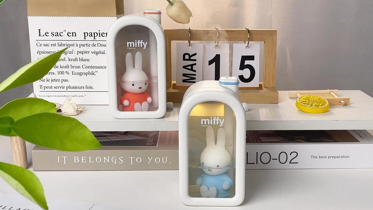 MIFFY COOL MIST HUMIDIFIER 380mL 50ml/h spray volume, 2 working modes MOOD LIGHTS