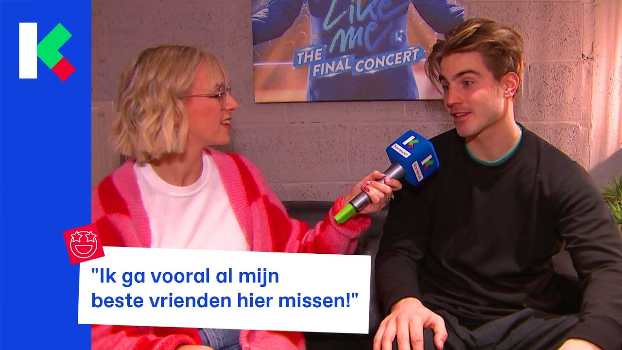 Repeteren voor het allerlaatste concert van #LikeMe