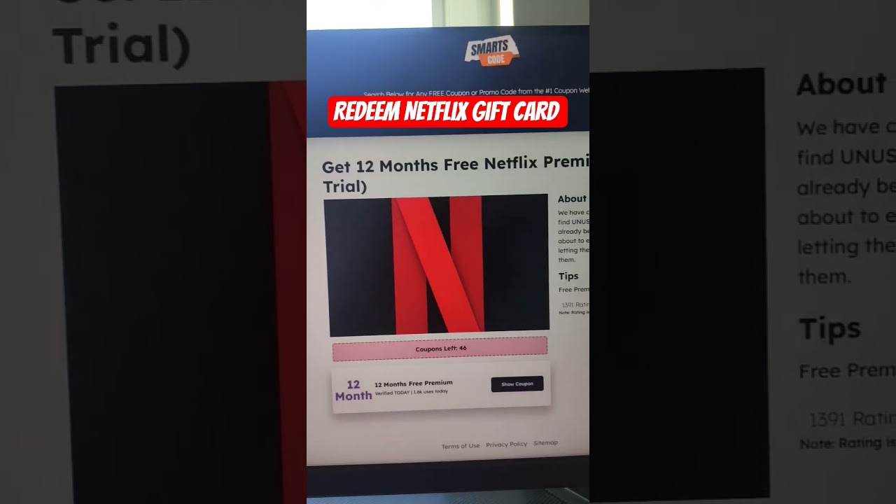 How to Redeem Netflix Gift Card (2026) | Get 12 Months Netflix Premium Subscription