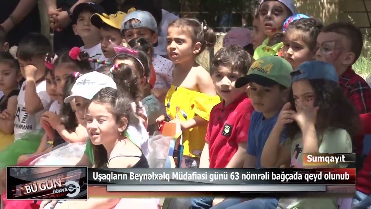 Uşaqların Beynəlxalq Müdafiəsi günü 63 nömrəli bağçada qeyd olunub