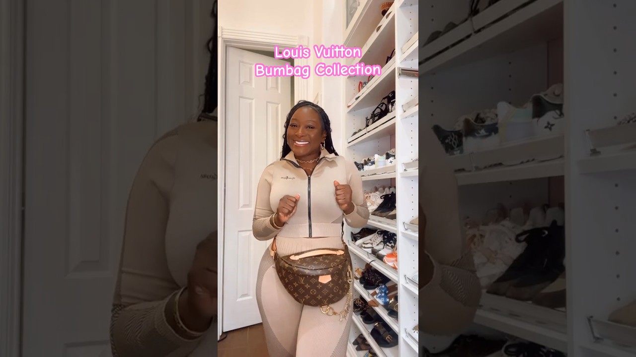 LOUIS VUITTON BUMBAG COLLECTION! SHOULD I ADD MORE? #marquitalvluxury  #louisvuitton #shorts
