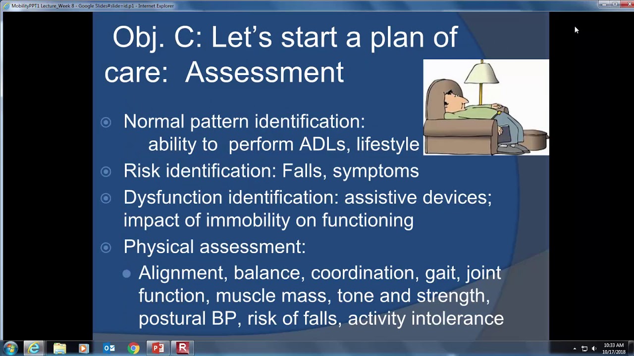 Nursing Fundamentals F18 Mobility