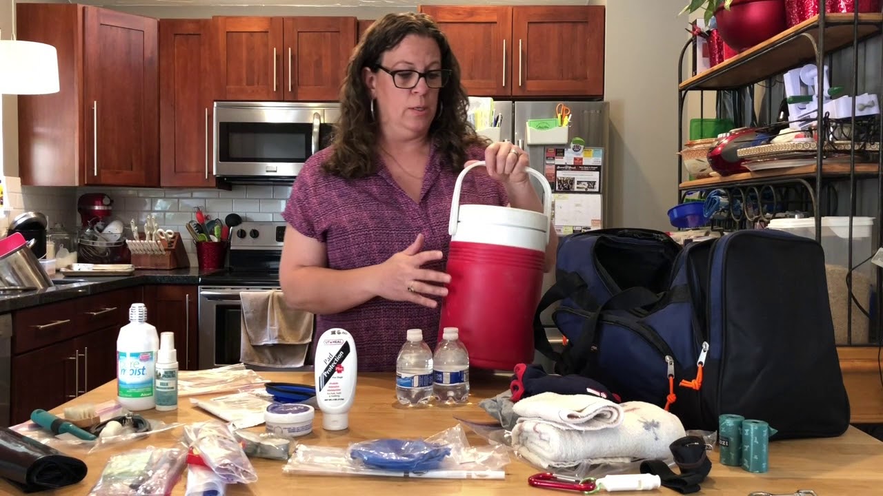 Emergency Dog Kit Prep