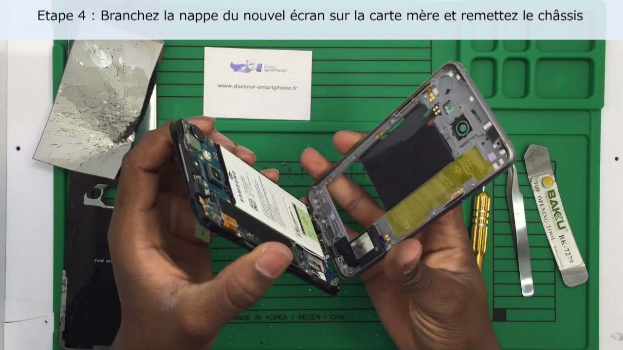 Tutoriel Samsung Galaxy A5 2016 (A510F) : changement d'écran