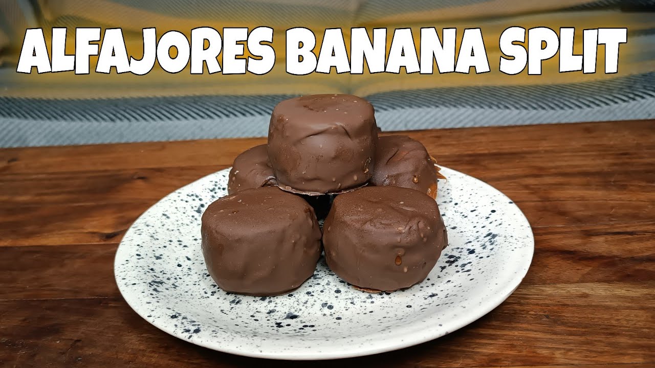 ALFAJORES DE BANANA SPLIT - PILA TE COCINA