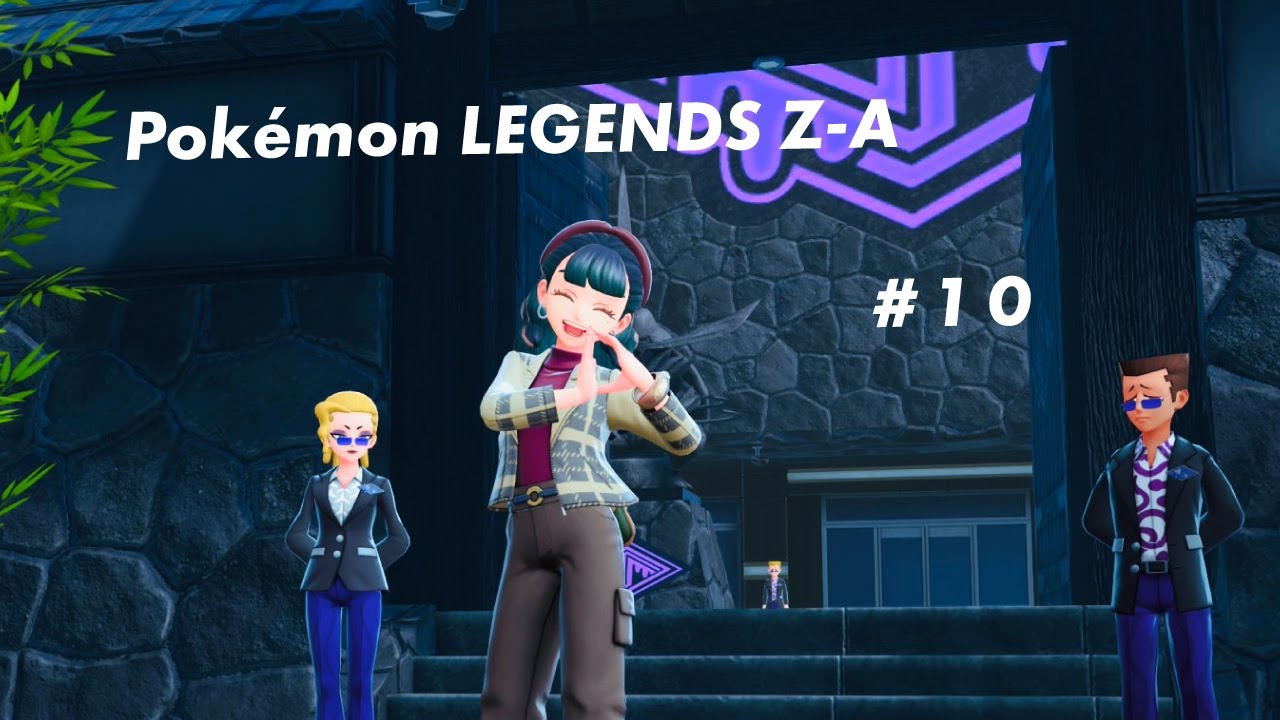 【Pokémon LEGENDS Z-A】サビ組に挨拶へ_10