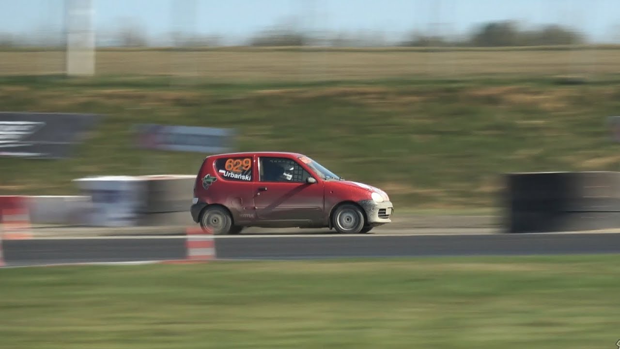 Arkadiusz Urbański, Fiat Seicento - I Mistrzostwa Polski Rallycross - Tor Słomczyn, 15-16.08.2020