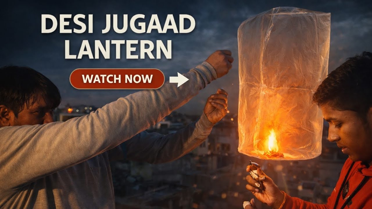 Light Wali Patang Banadi😱 || Desi Lanten🏮 || First Vlog || Basant Panchmi 2026