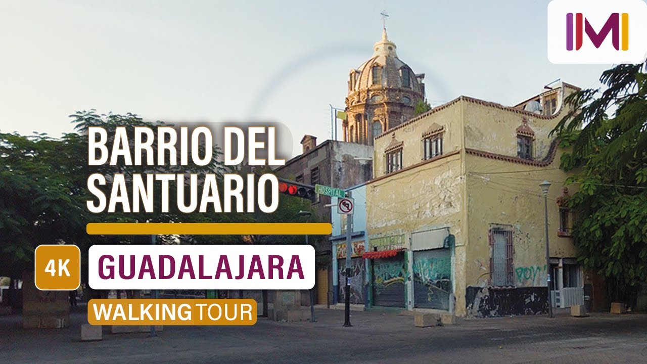 CAMINANDO POR EL BARRIO DEL SANTUARIO EN EL CENTRO DE GUADALAJARA | WALKING TOUR