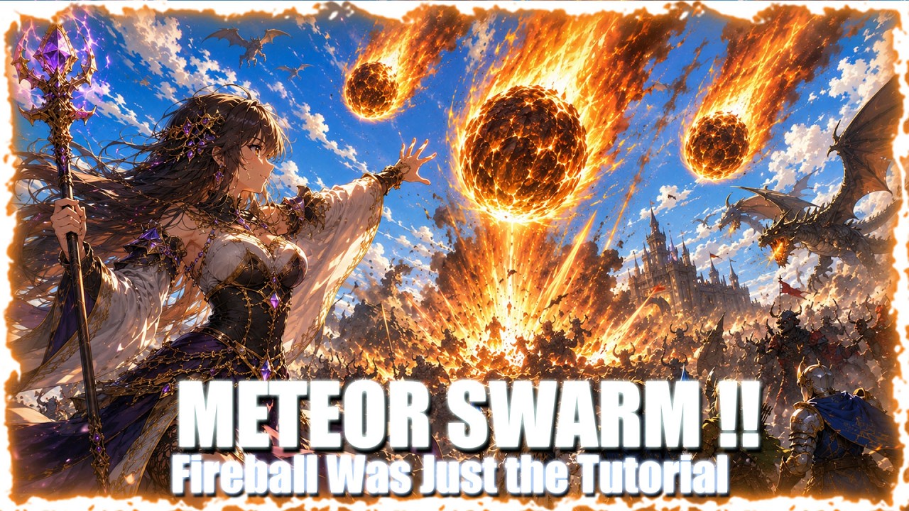 METEOR SWARM! &ndash; Fireball Was Just the Tutorial  Epic D&D Battle Anthem