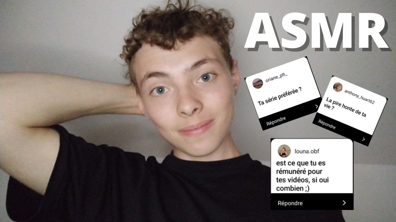 ASMR FR: je réponds à TOUTES vos questions (âge, projets...)
