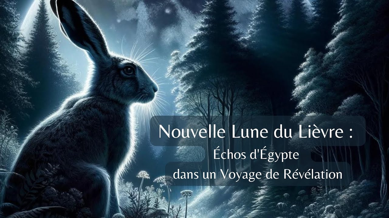 🌑 Nouvelle Lune du Lièvre : Échos d'Égypte dans un Voyage de Révélation