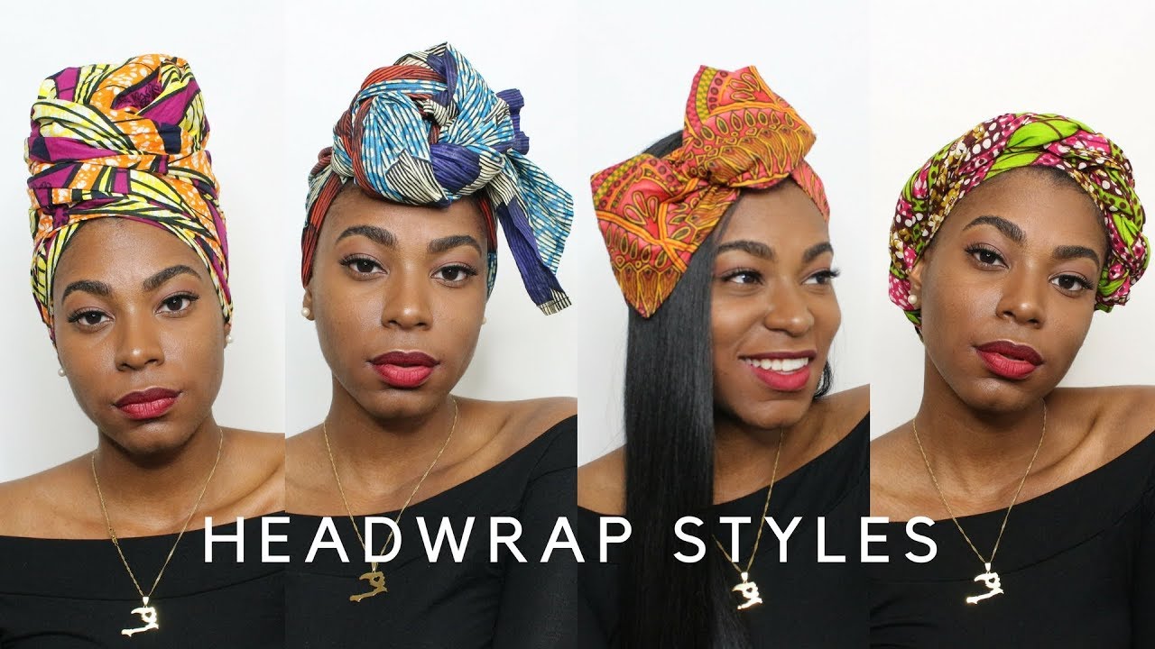 Easy Head Wrap/Turban Tutorial for Short Natural Hair| Haitian Owned Business