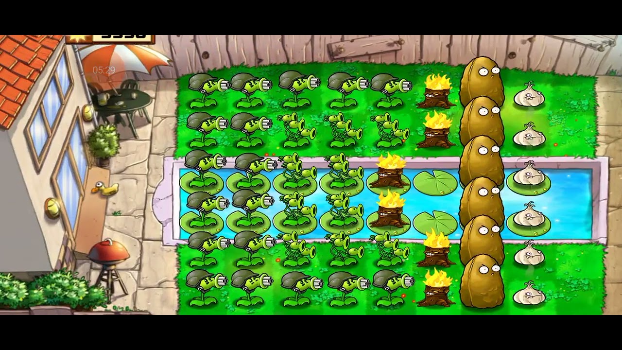 Last stand-poll plant vs zombie 