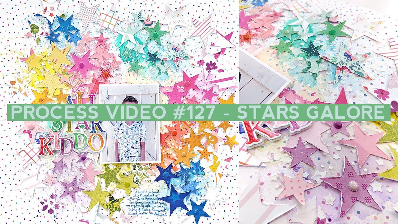 Process Video #127 - Stars Galore