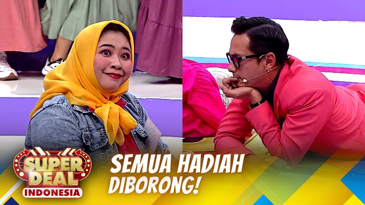 KOCAK ABIEZ! Cuma Bu Shinta Yang Bisa Bikin Pak Andhika Sampai Tiduran! - Super Deal Indonesia