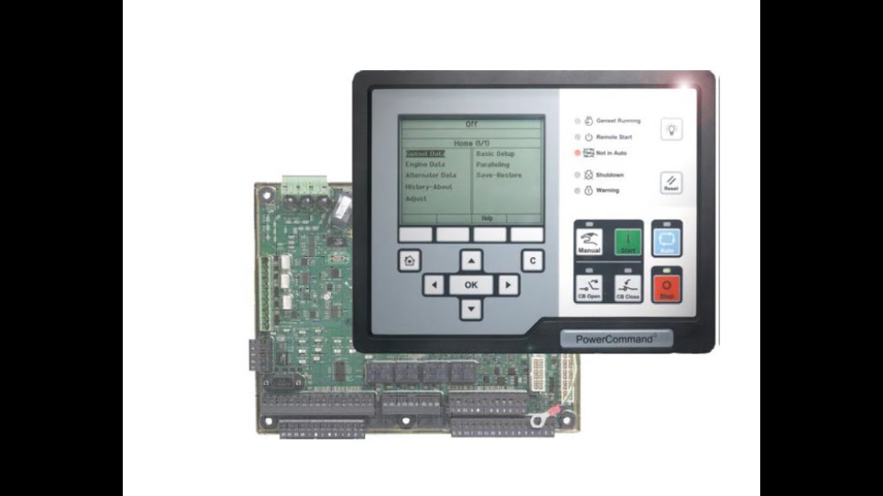 CUMMINS CANTROLLER PCC 3300 FULL INFORMATION/ REMOTE START EMERGENCY STOP CONNECTION. PCC- 3.3/3300