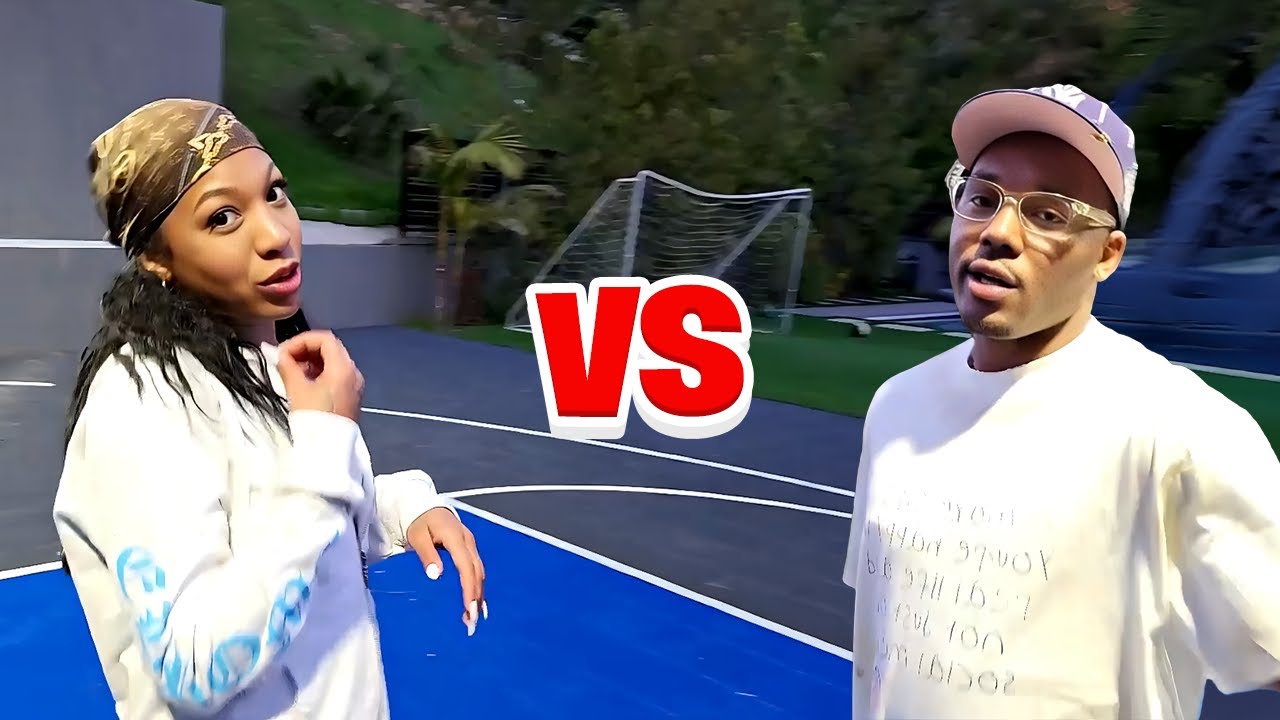 BROOKLYN PLAYS KALAN FRFR IN A 1V1 BASKETBALL GAME!