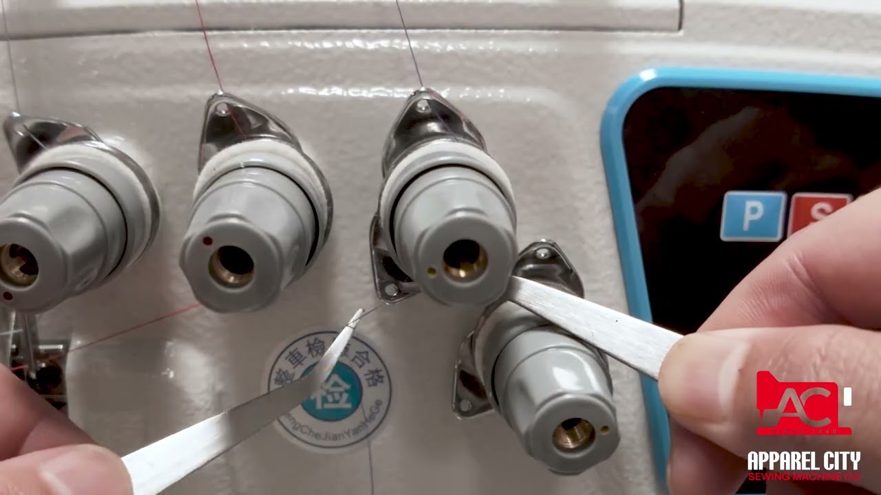 How to Thread the Artisan BG5200 5AT | 5-Thread Serger Tutorial (Step-by-Step Guide)
