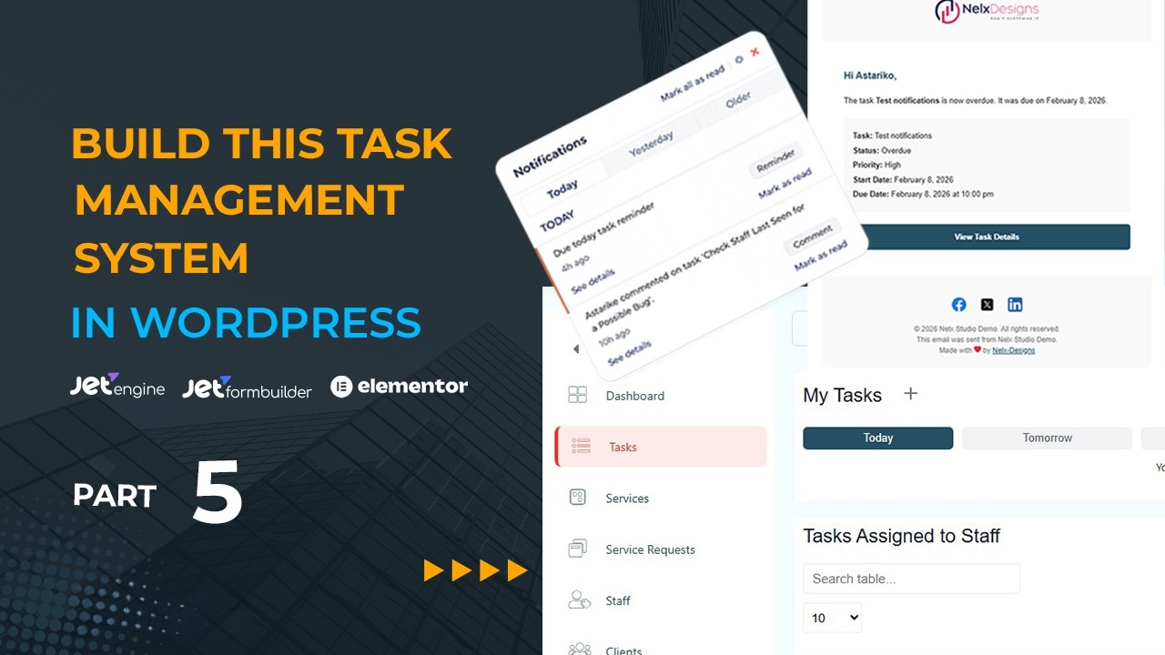 Build a Task Management System in WordPress (Part 5) — Assigned Tasks Query & Tasks Table