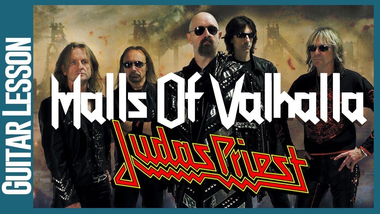 Judas Priest - Halls Of Valhalla - Guitar Lessons Part 1