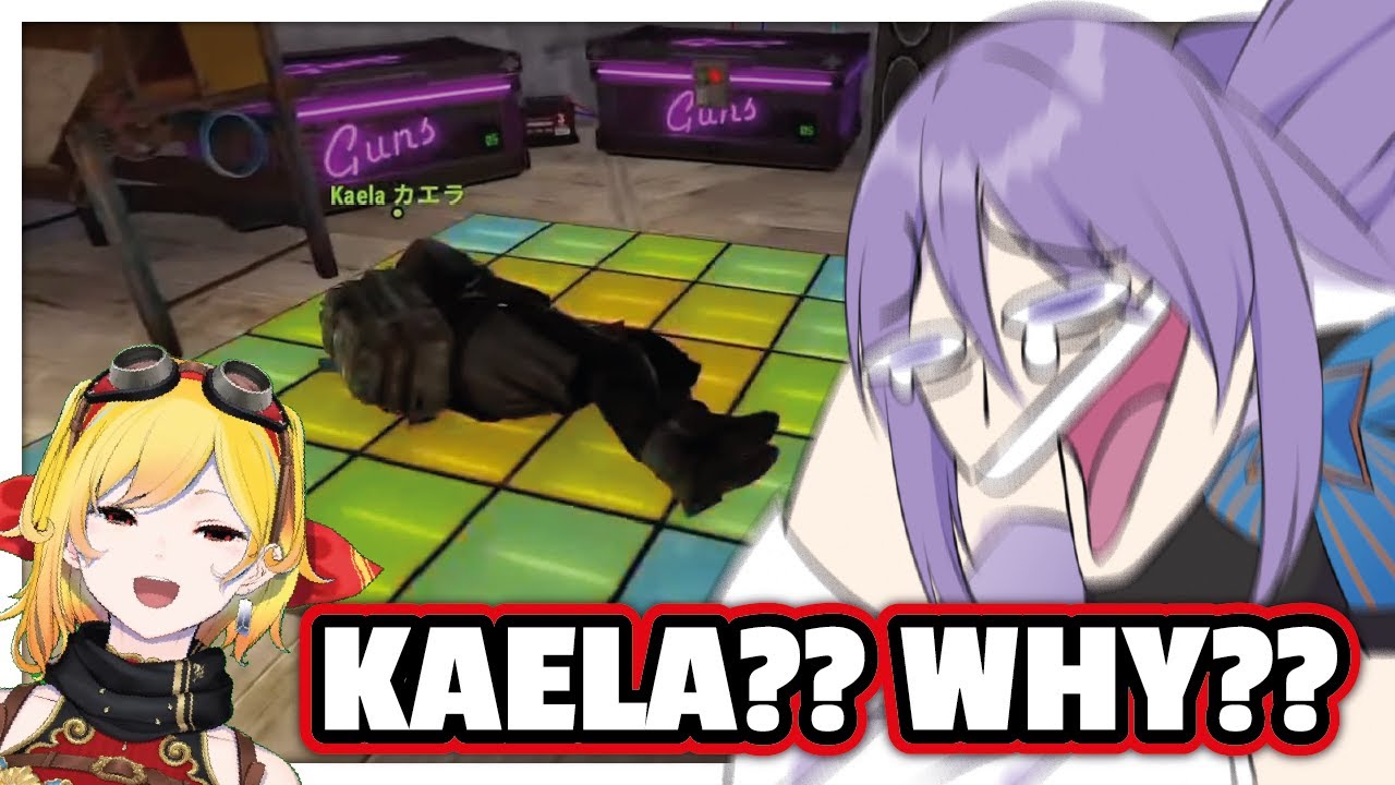 Moona and Kaela randomness and COMEDY in RUST if off the chart!!!