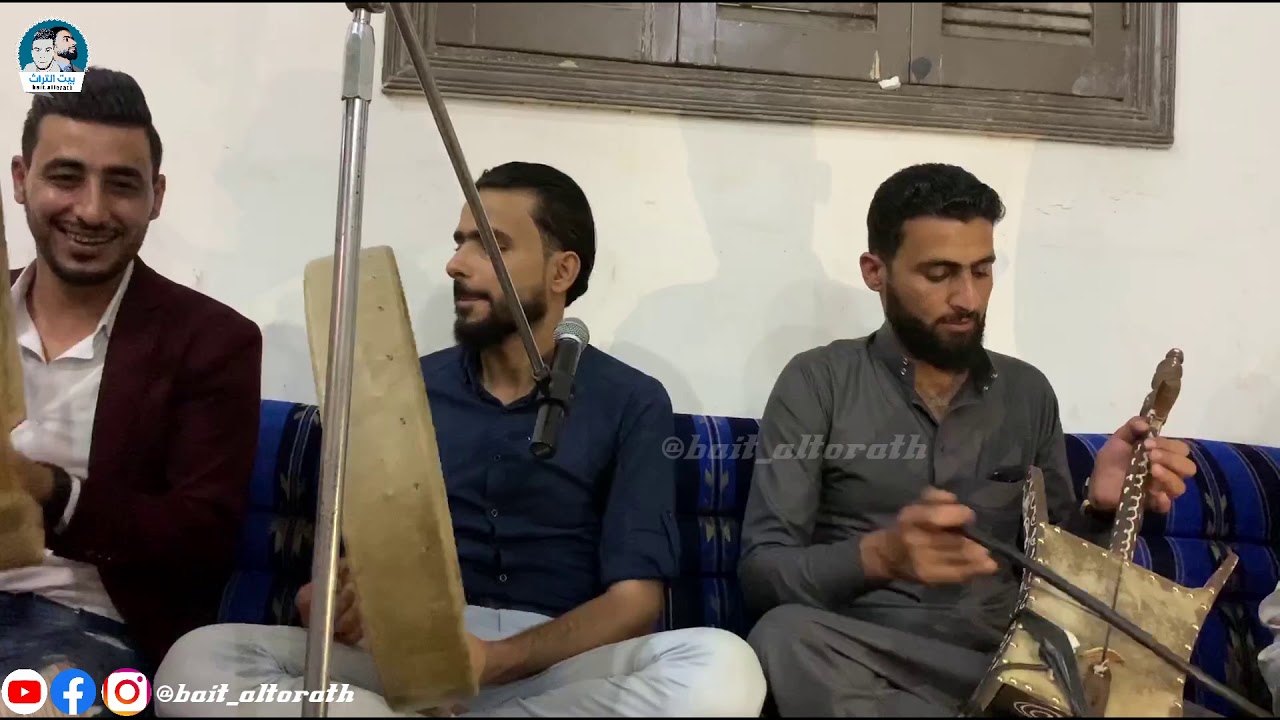 الفنان زيد محمد الحسن والفنان خالد حسين الحسن والفنان طلال العلي مولية رائعة