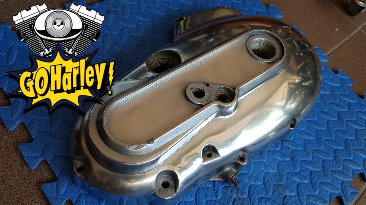 ⚙️ PART 2 | Primary cover polishing | Ironhead Sportster 1978 XLCH by GoHarley