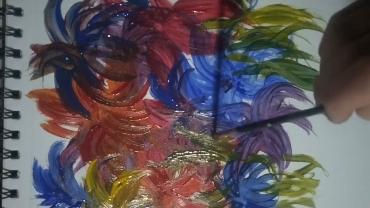 Painting Flowers Helps You To Relax