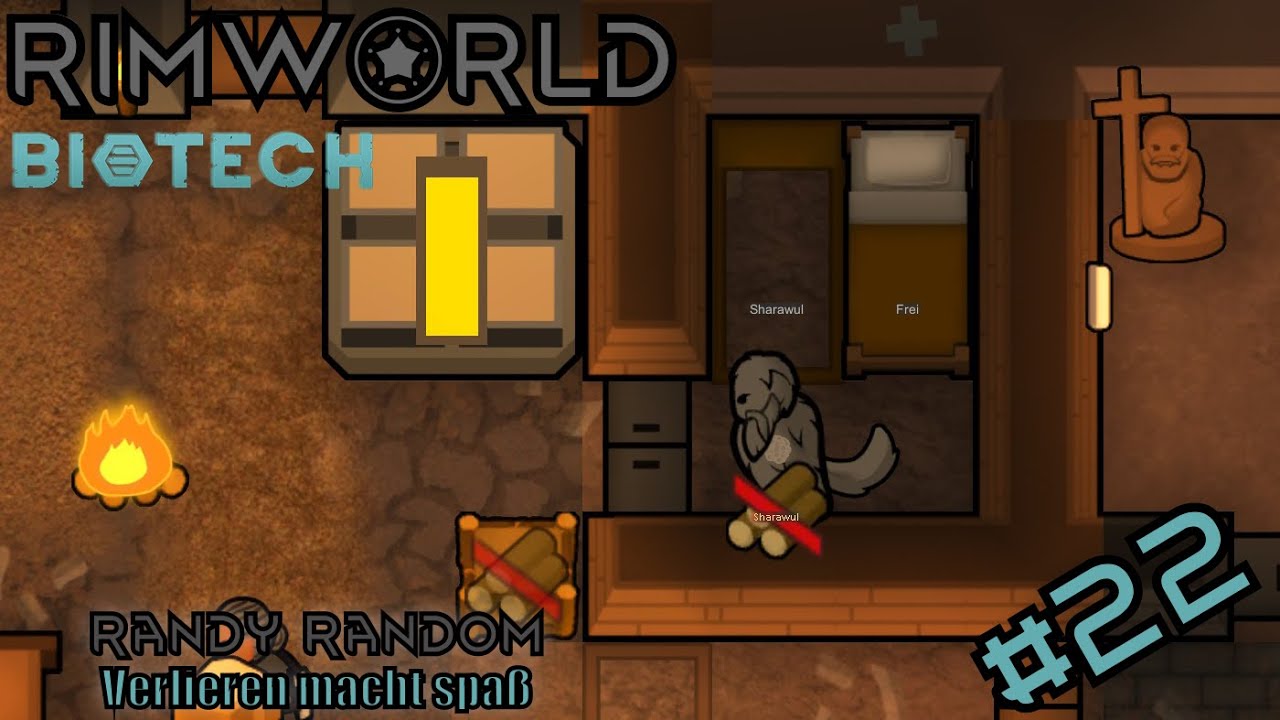 Wird es Sharawul schaffen Auszubrechen ?   | Start 3 Tag 18 | RimWorld: Randy Random VmS