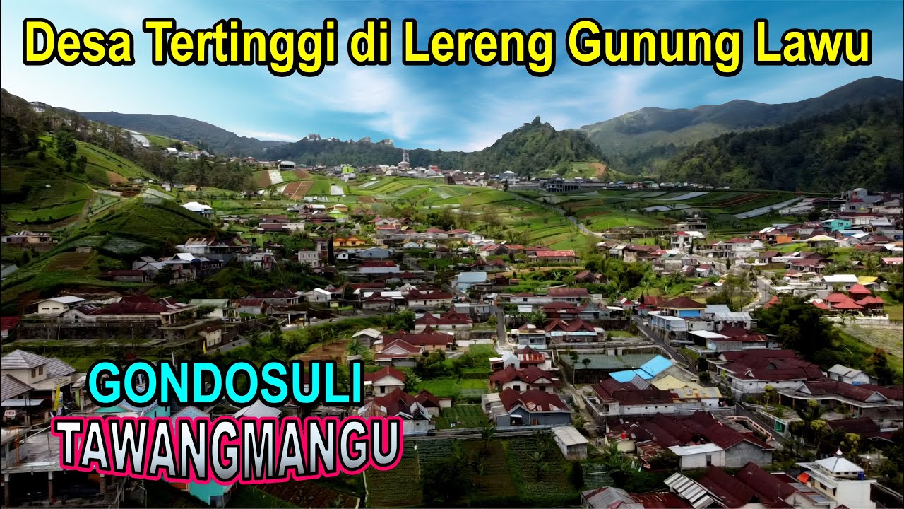 Desa Tertinggi dan Terindah di Lereng Gunung Lawu