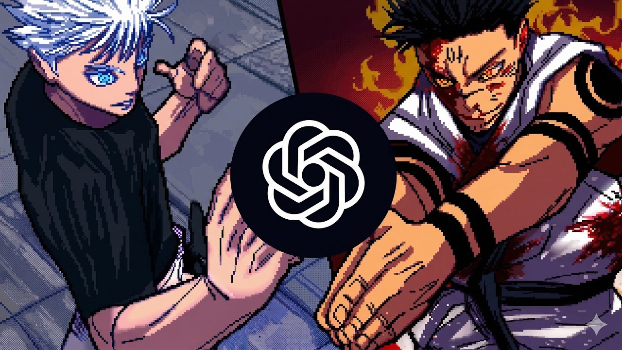 Я создал файтинг по мотивам JJK, используя только ИИ.