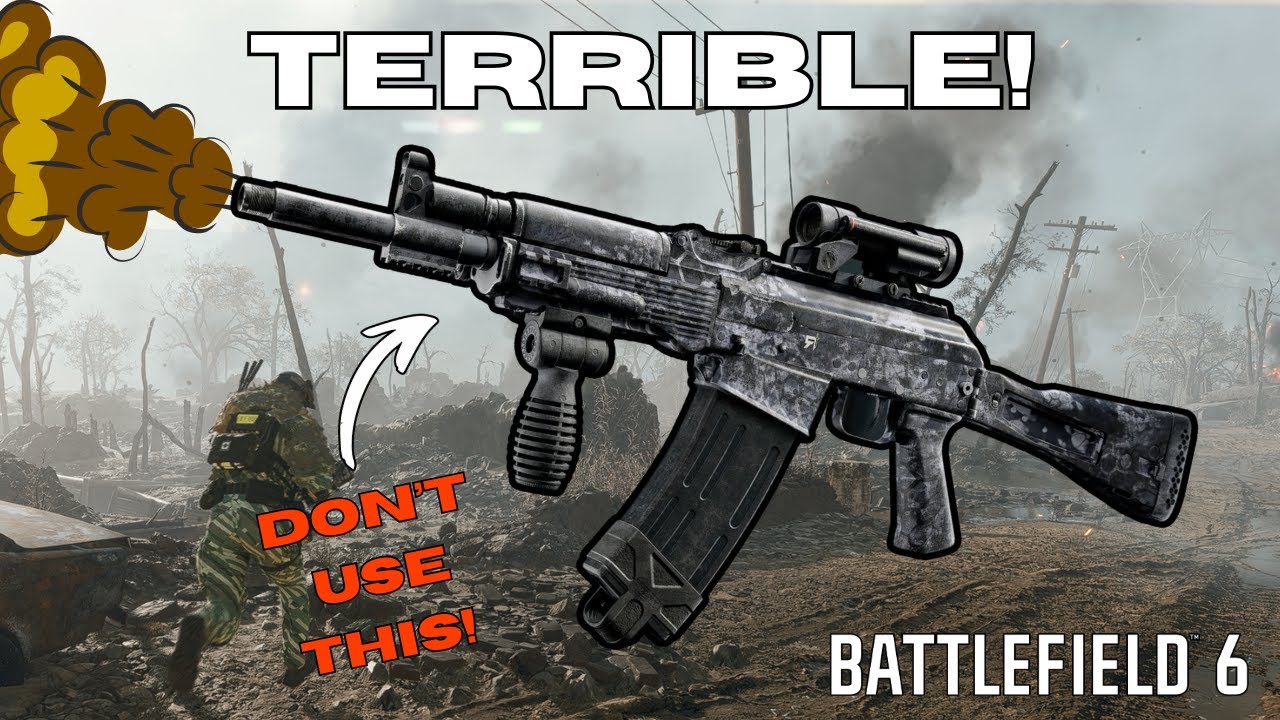 Battlefield 6 But I Turned The Saiga into a Terrible DMR!