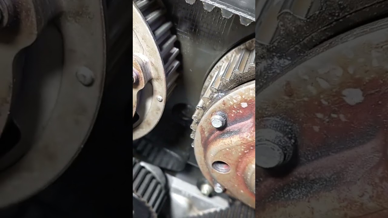 Правим метки распредвалов Opel Zafira b