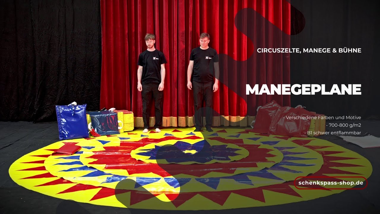 Manegenplane I Circus und Bühne